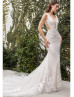 Sexy Ivory Lace Tulle Long Train Wedding Dress Sexy Ivory Lace Tulle Long Train Wedding Dress